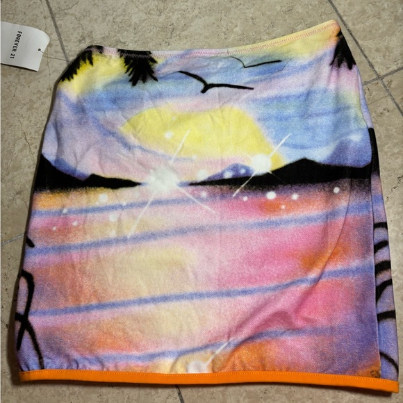 top & skirt summer set | forever 21 - Picture 6 of 8